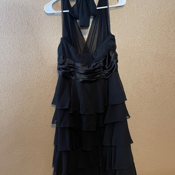 Connected Aparel Black halter Dress - Picture 3 of 5